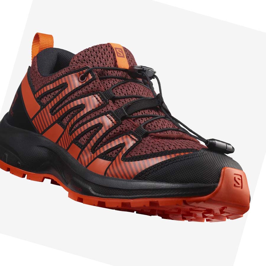 Salomon XA PRO V8 Trail Futócipő Gyerek Narancssárga | HU 3593RVD